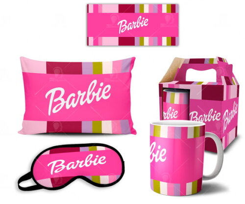 Kit personalizado Boneca Barbie - Mod 004