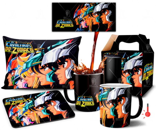 Kit Personalizado Cavaleiros do Zodíaco Anime