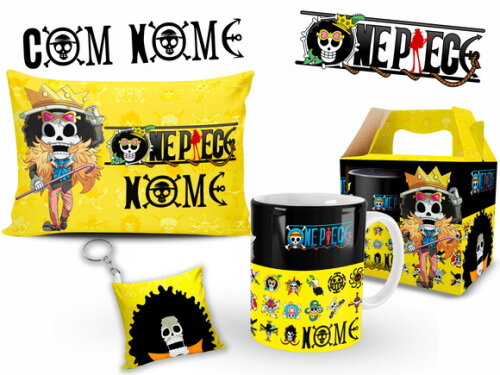 Kit Personalizado One Piece Brook com Nome