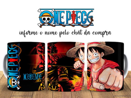 Kit Personalizado One Piece Luffy com Nome