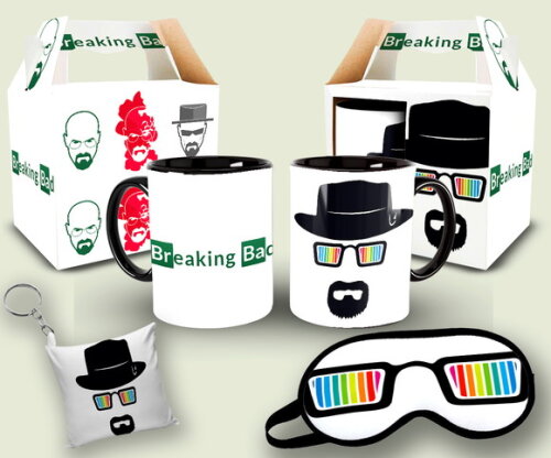 Kit Personalizado Para Presente Seriado Breaking Bad !!!#1