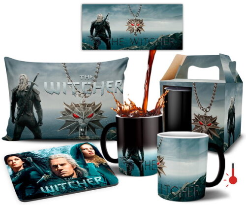 KIT Personalizado Série The Witcher Netflix
