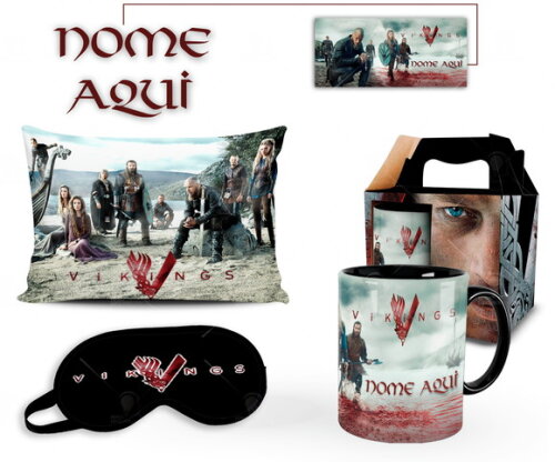 Kit Personalizado Série Vikings com Nome - Mod006
