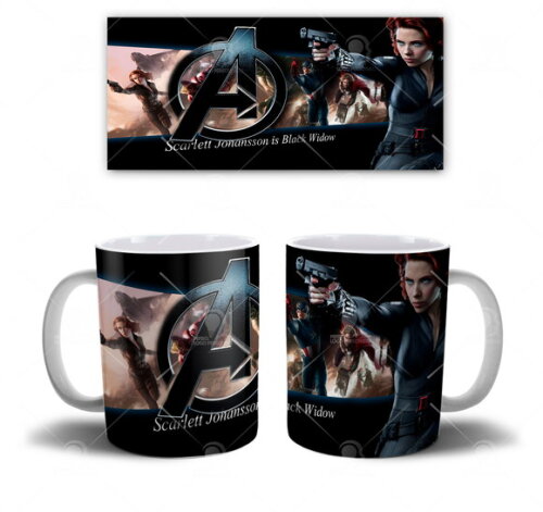 Kit personalizado Viúva Negra Vingadores Avengers