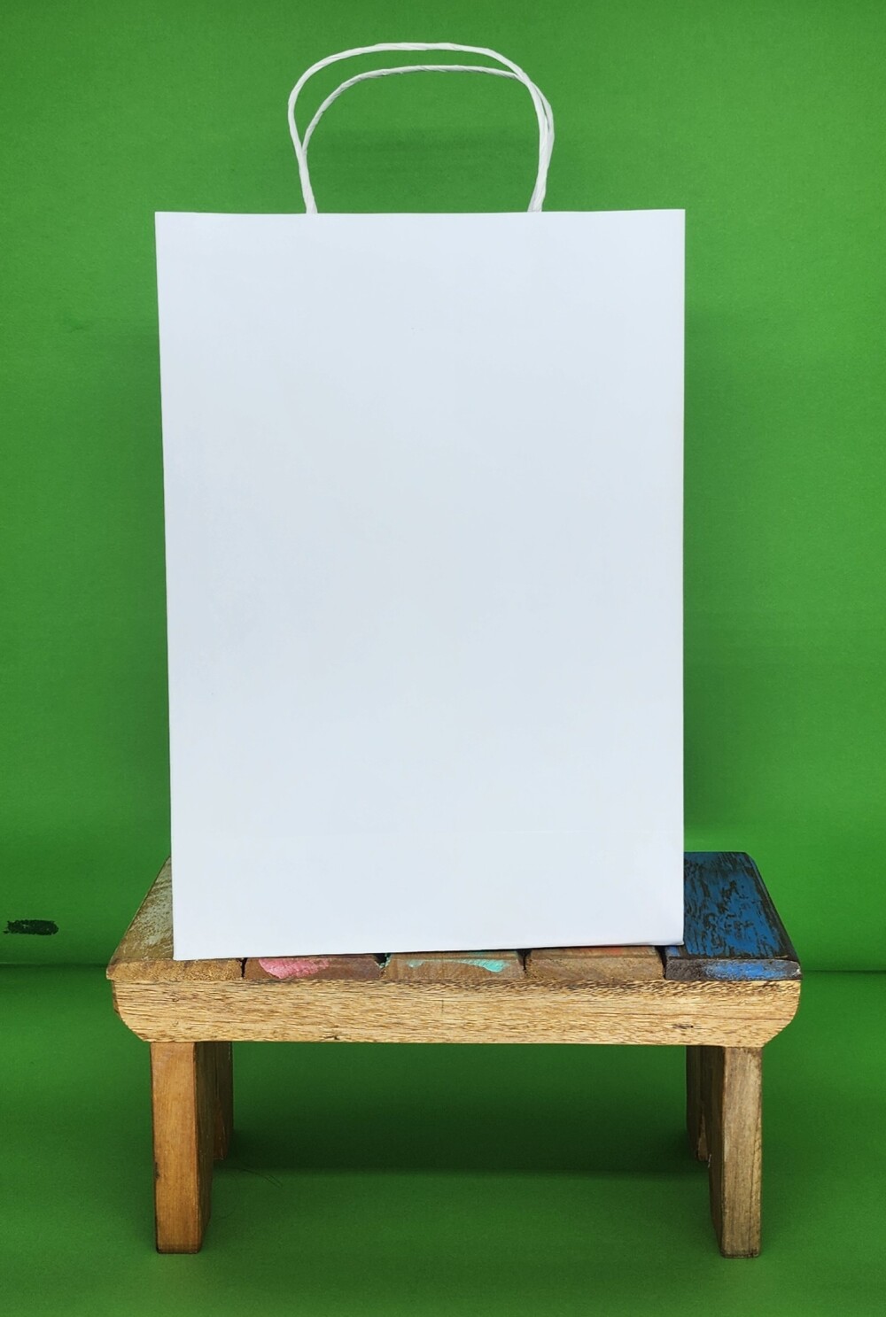Sacola branca 22x32x10