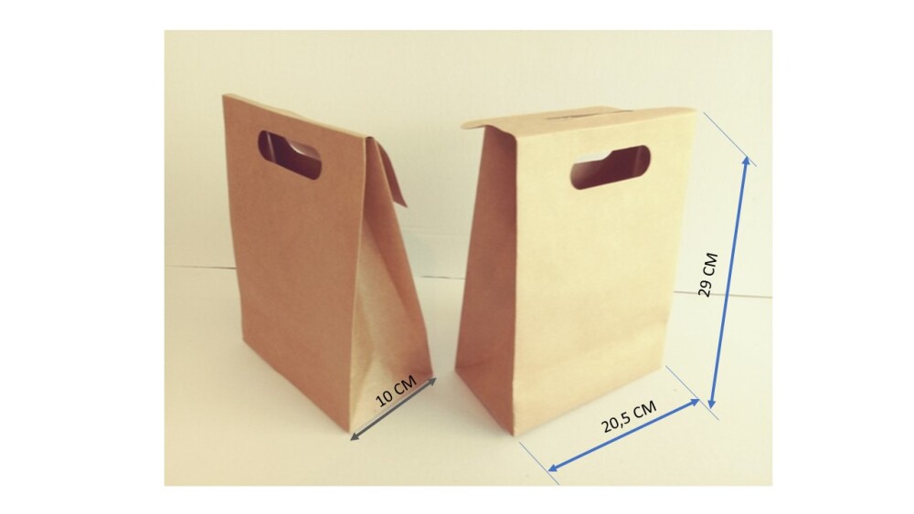 Sacolas boca de palhaço