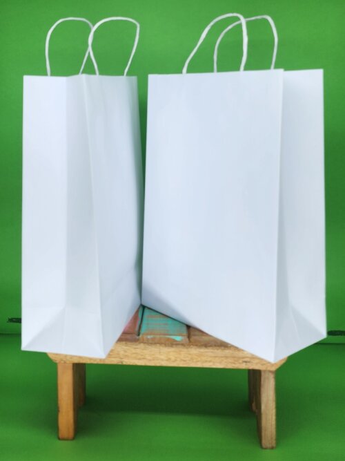 Sacola branca 22x32x10