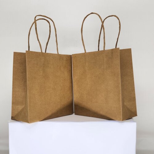 Sacola Kraft pequena 15x16x7
