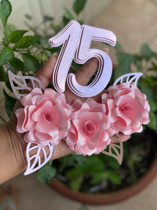 Topo de Bolo 15 anos