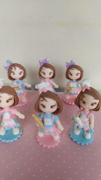 Apliques de Biscuit Confeiteiras