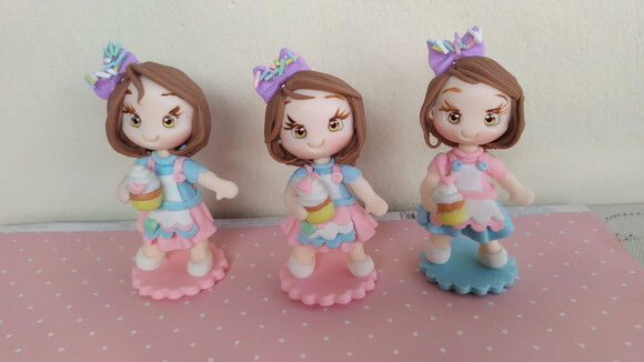Apliques de Biscuit Confeiteiras
