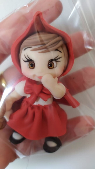 Chapeuzinho Vermelho Aplique para Lembrancinhas