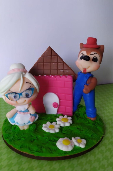 Enfeite para Mesa ou Mini Topinho para Bolo