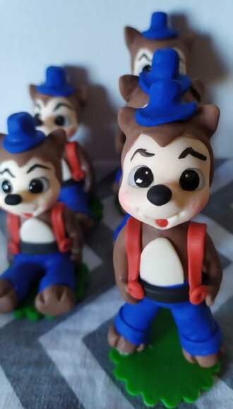 Lembrancinha Lobo Mal da Chapeuzinho Vermelho
