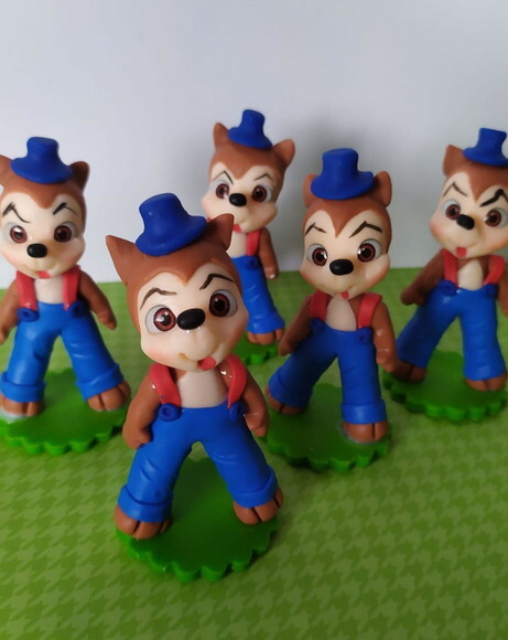 Lembrancinha Lobo Mal da Chapeuzinho Vermelho
