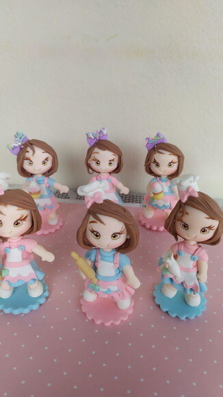Apliques de Biscuit Confeiteiras