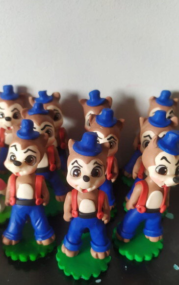 Lembrancinha Lobo Mal da Chapeuzinho Vermelho