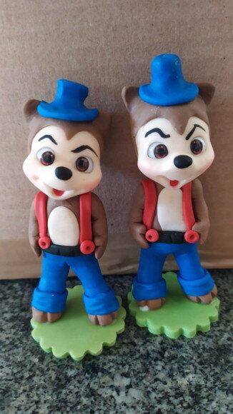 Lembrancinha Lobo Mal da Chapeuzinho Vermelho