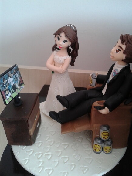 Noivinho Assistindo Jogo
