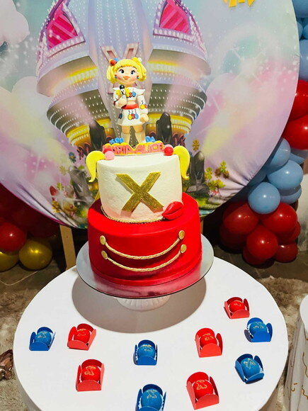 Topo de Bolo Personalizado Xuxinha
