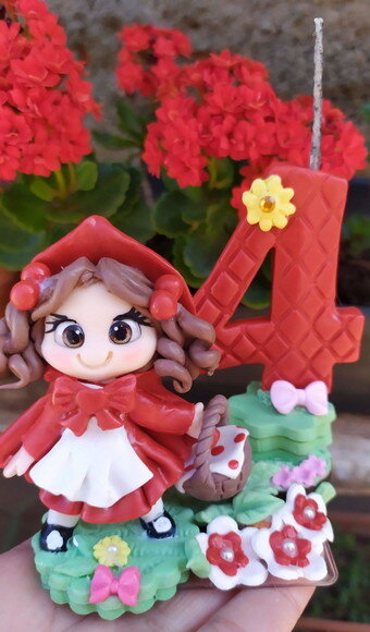 Vela Chapeuzinho Vermelho