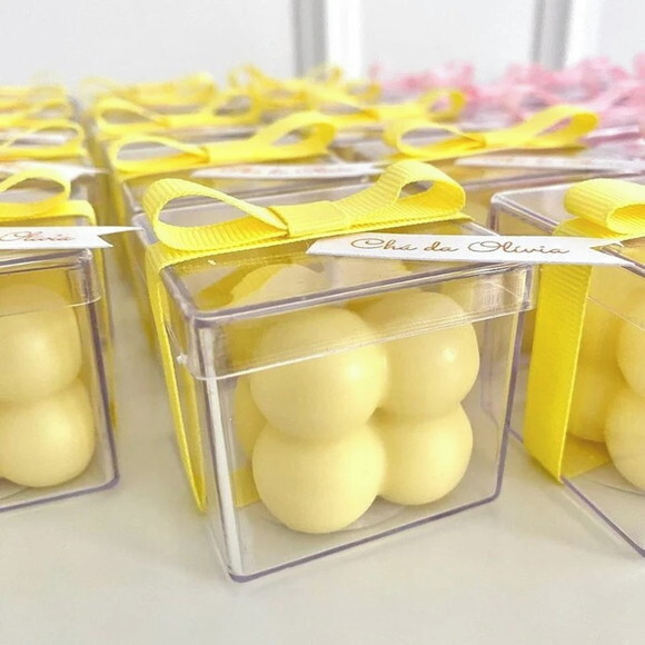 Lembrancinhas Bubble ( Sabonete ou Vela)