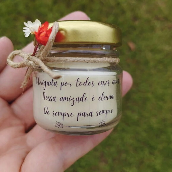 Vela Aromática com Caixa Árvore de Natal