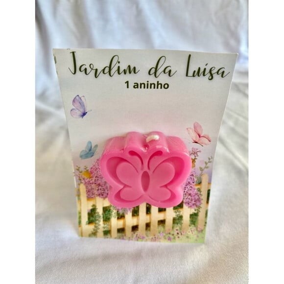 Vela ou Sabonete Borboleta com Card