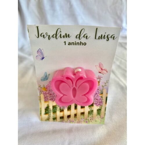 Vela ou Sabonete Borboleta com Card