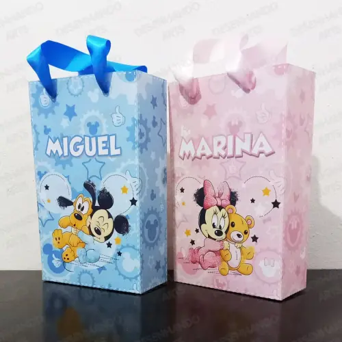 Sacolas P ( boca de palhaço)