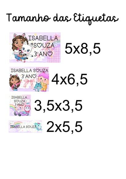 60 Etiquetas