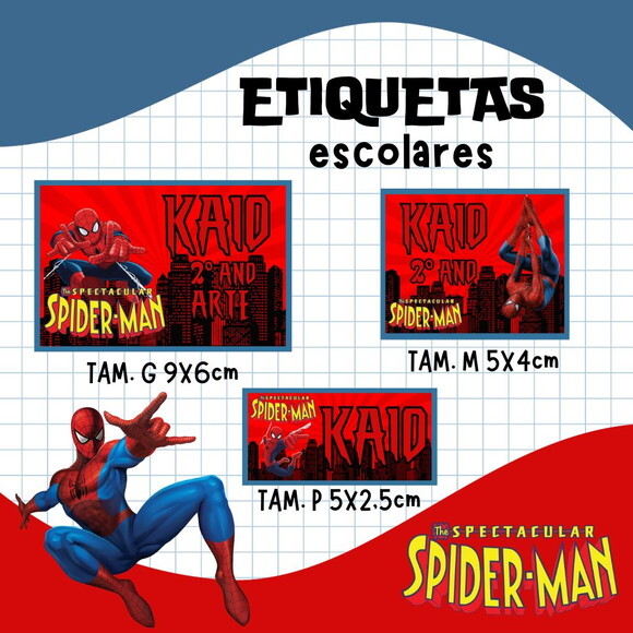 60 Etiquetas Escolares