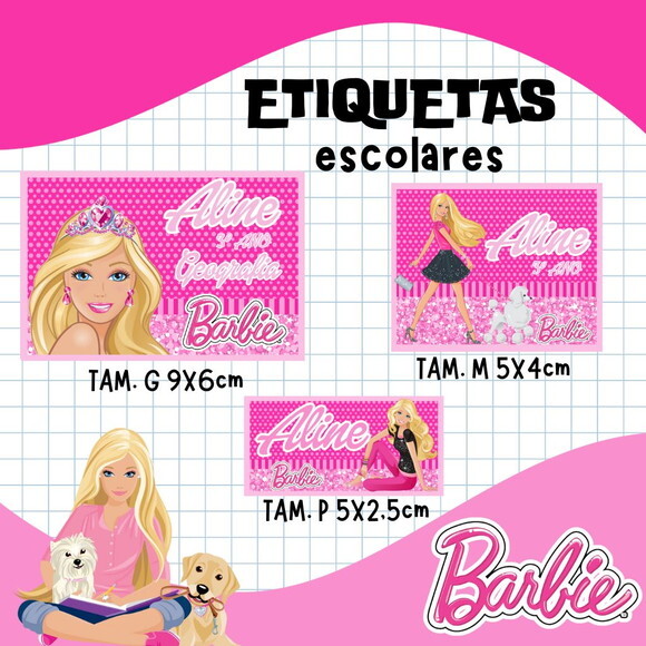60 Etiquetas Escolares