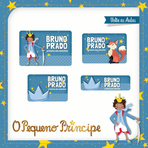 60 Etiquetas o Pequeno Principe