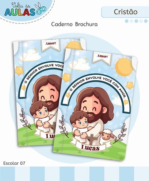 Caderno Brochurão Personalizado