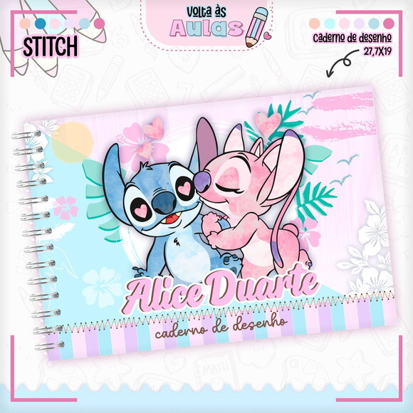 Caderno de Desenho- Qualquer Tema