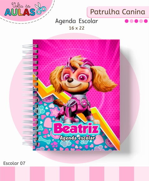 Caderno ou Agenda Personalizada
