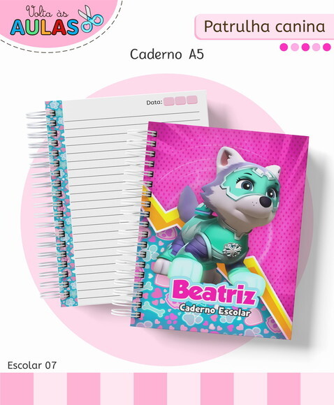 Caderno ou Agenda Personalizada