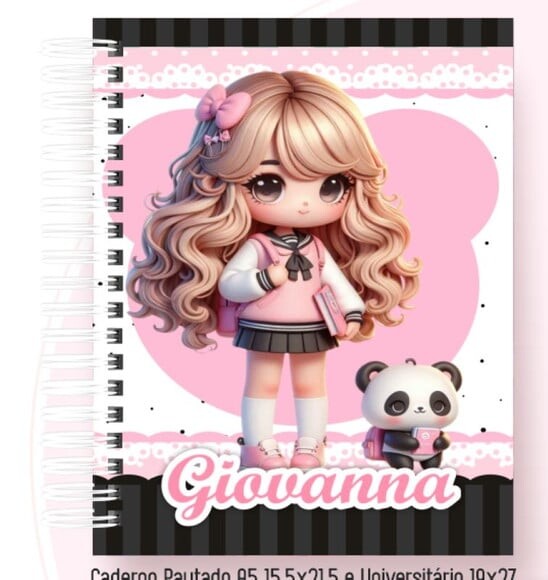 Caderno ou Agenda Personalizada