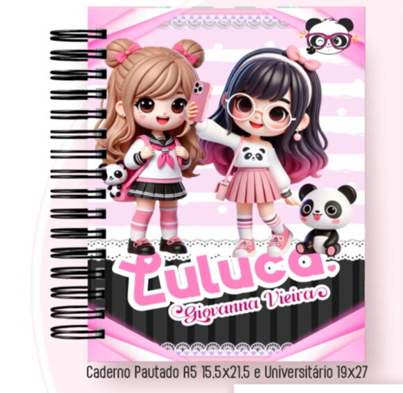 Caderno ou Agenda Personalizada
