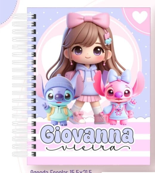 Caderno ou Agenda Personalizada