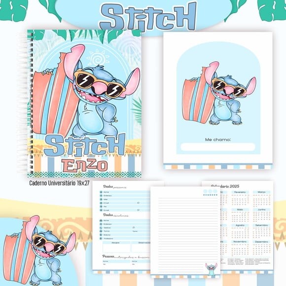Caderno ou Agenda Personalizada