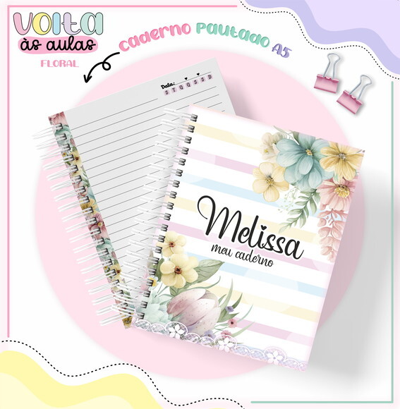 Caderno ou Agenda Personalizada