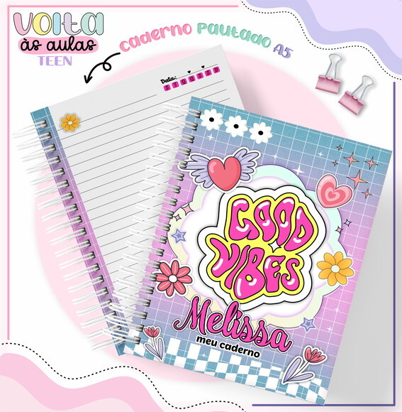 Caderno ou Agenda Personalizada