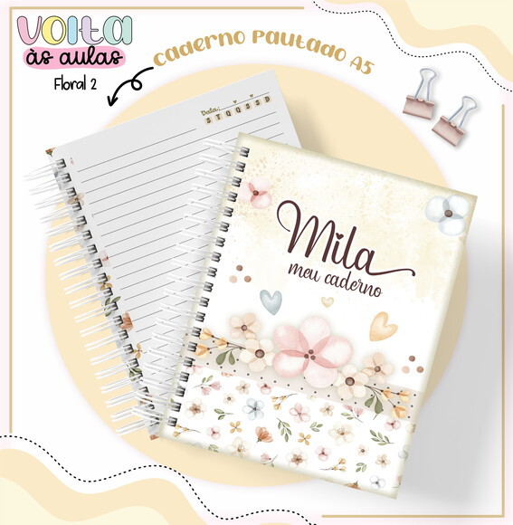 Caderno ou Agenda Personalizada