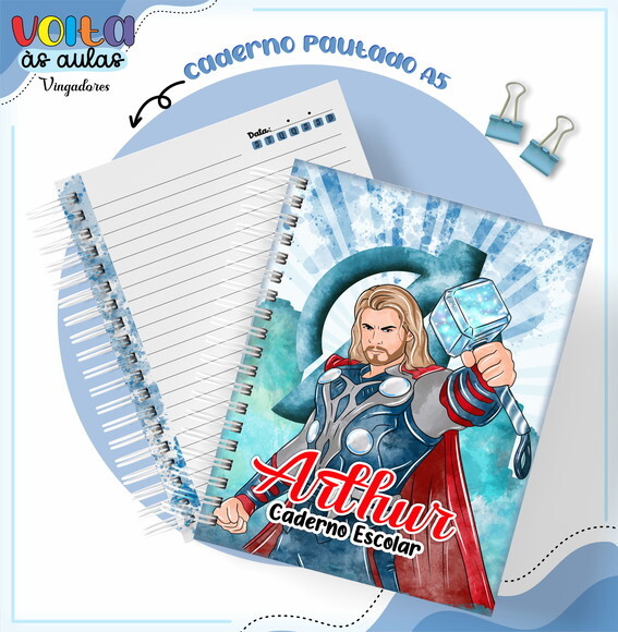 Caderno ou Agenda Personalizada