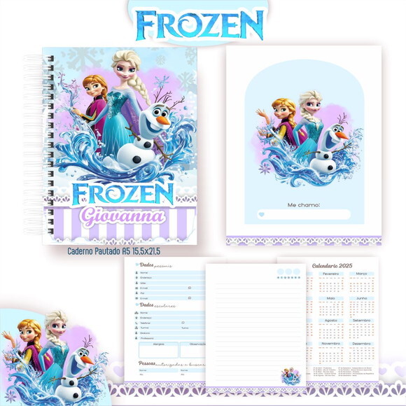 Caderno ou Agenda Personalizada
