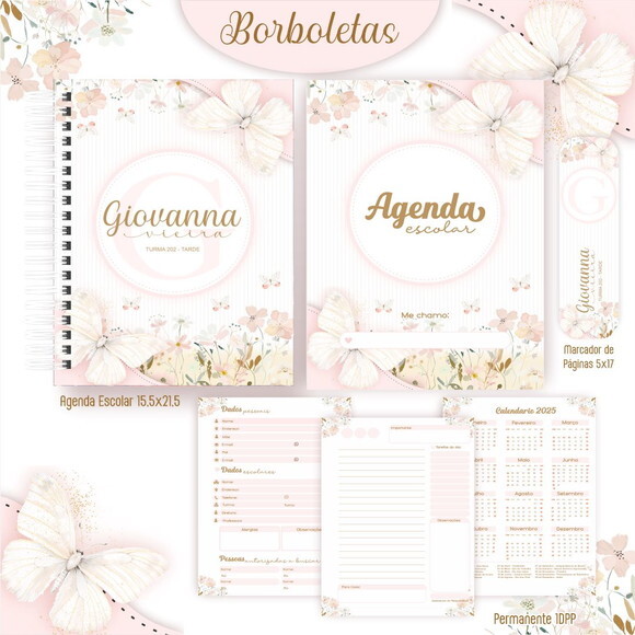 Caderno ou Agenda Personalizada