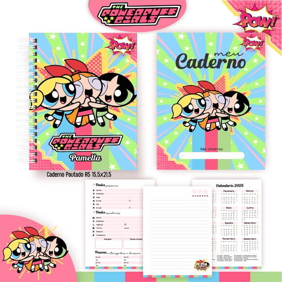 Caderno ou Agenda Personalizada
