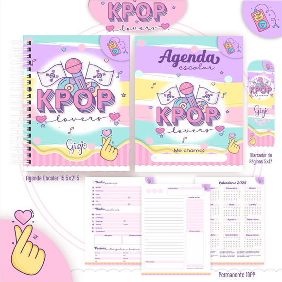 Caderno ou Agenda Personalizada
